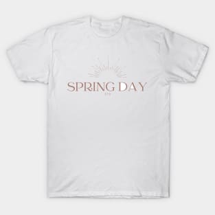 BTS spring day T-Shirt